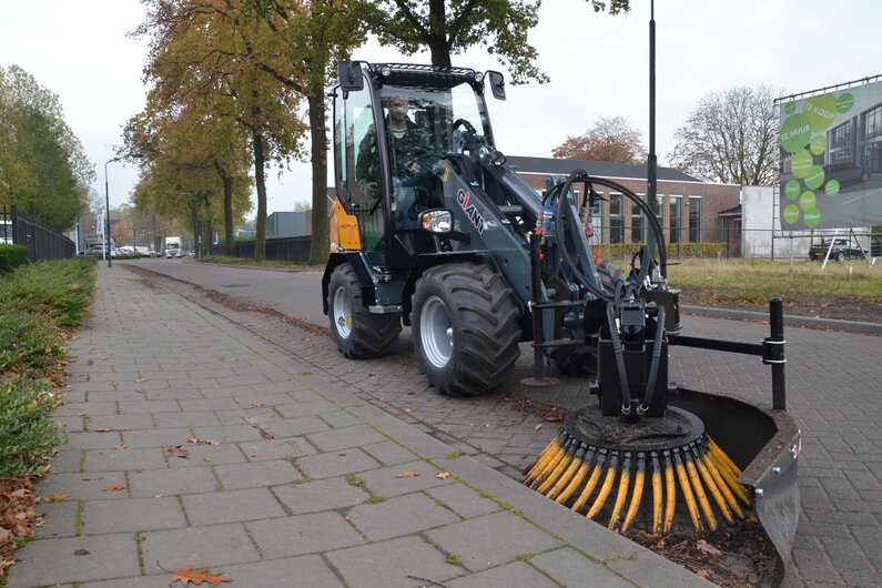 Giant Wildkrautbürste hydraulisch verstellbar