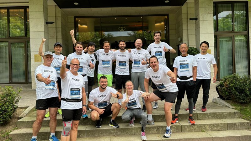 Teilnahme am J.P. Morgan Firmenlauf