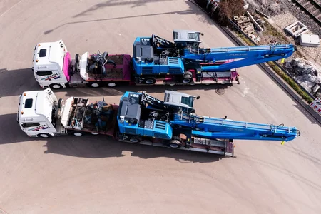 Übergabe Fuchs MHL350F für Karle Recycling