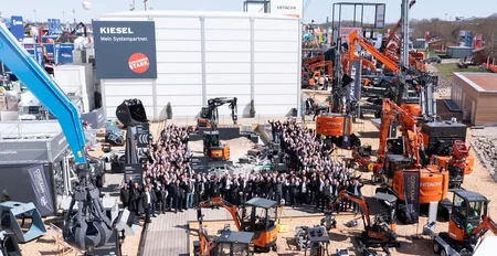 Kiesel Gruppenfoto bauma 2025